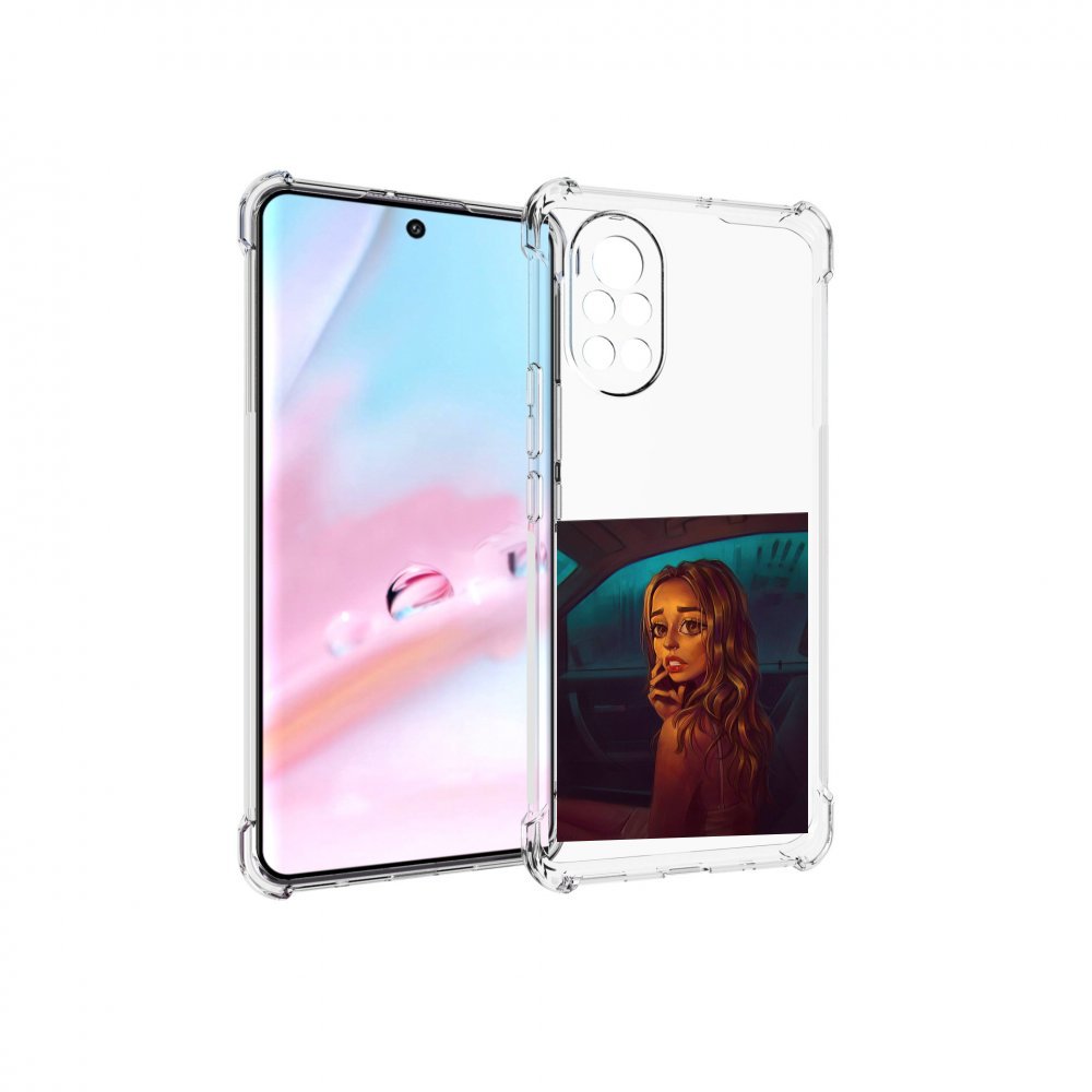 

Чехол MyPads пуп-невесты женский для Huawei Nova 8 (ANG-LX1), Прозрачный, Tocco