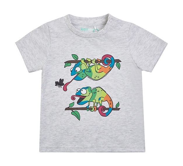 

Лонгслив детский Kari Baby SS24B19101011, светло-серый, 86, 228612
