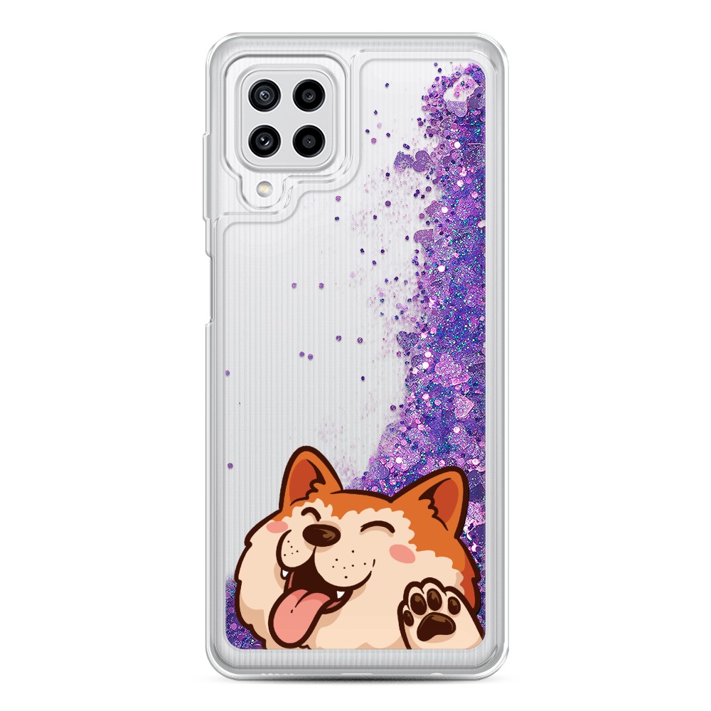 

Чехол Awog на Samsung Galaxy A22/M32/M22 / Самсунг A22/M32/M22 "Акита-ину машет", Разноцветный, 2103492-1