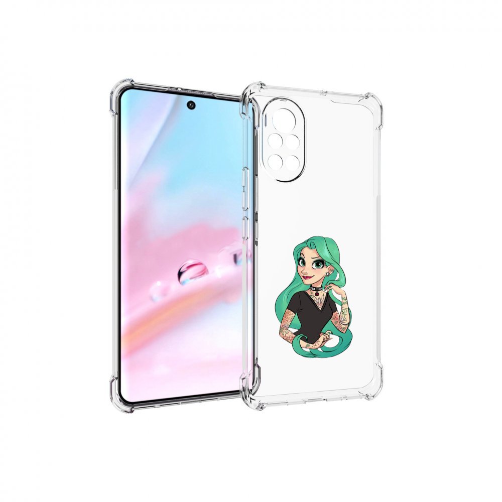 

Чехол MyPads рапунцель-в-тату женский для Huawei Nova 8 (ANG-LX1), Прозрачный, Tocco
