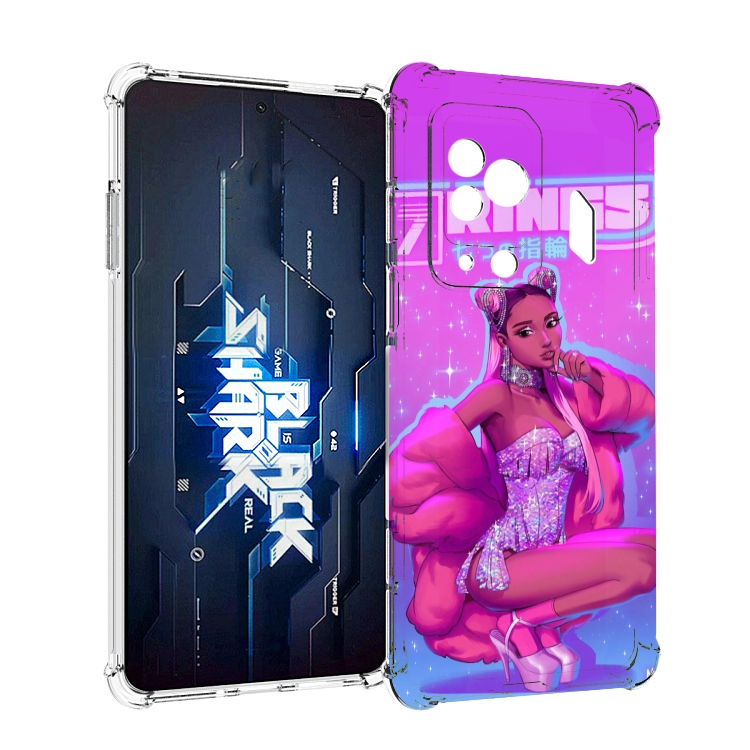 

Чехол MyPads ариана-гранде для Xiaomi Black Shark 5 Pro, Прозрачный, Tocco