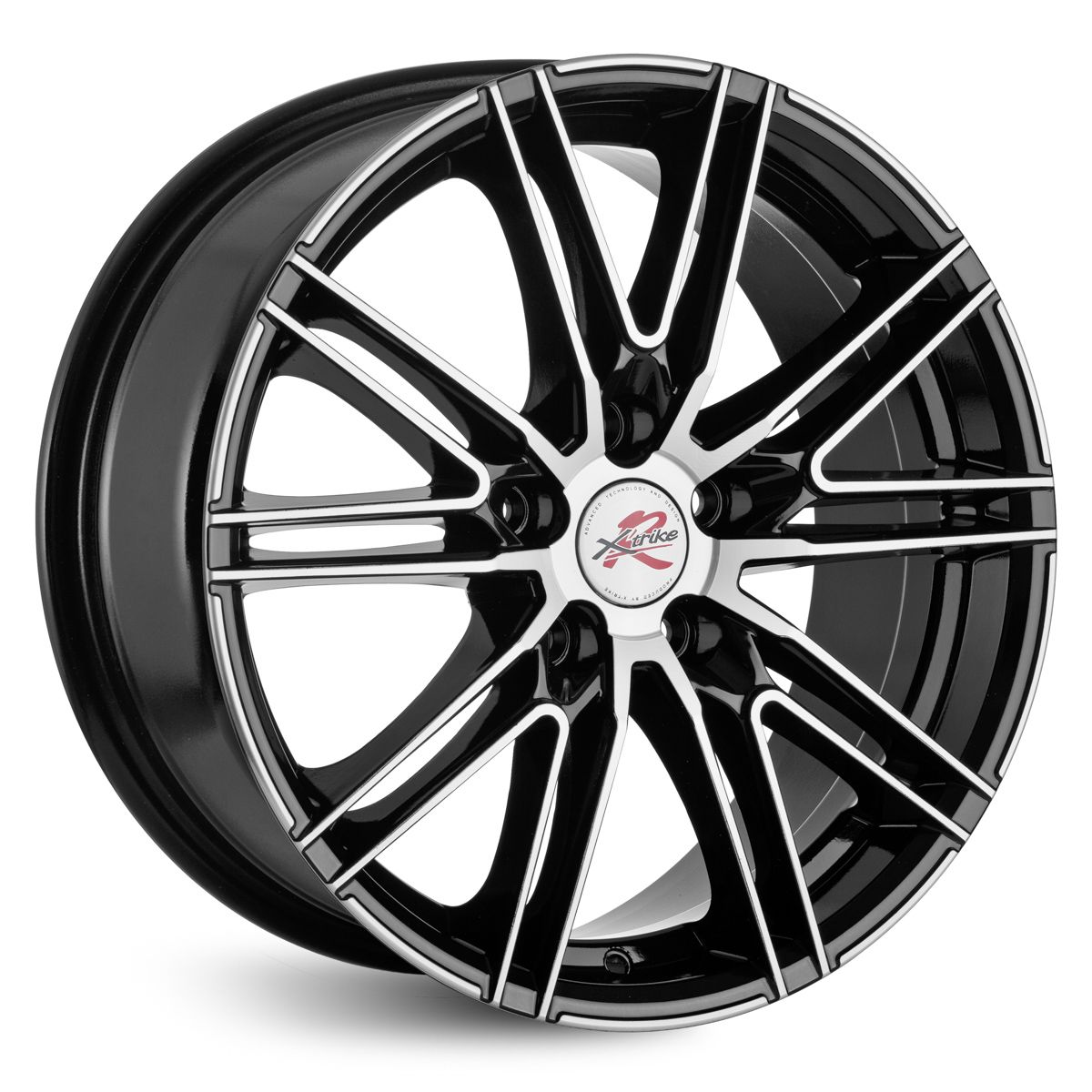 

Колесный диск XtrikeRST R187 R17 5*110 ET46 Dia 63.4 литой алмаз черн для Changan CS 35PRO, Серебристый;черный