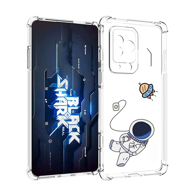 

Чехол MyPads астронавт для Xiaomi Black Shark 5 Pro, Прозрачный, Tocco