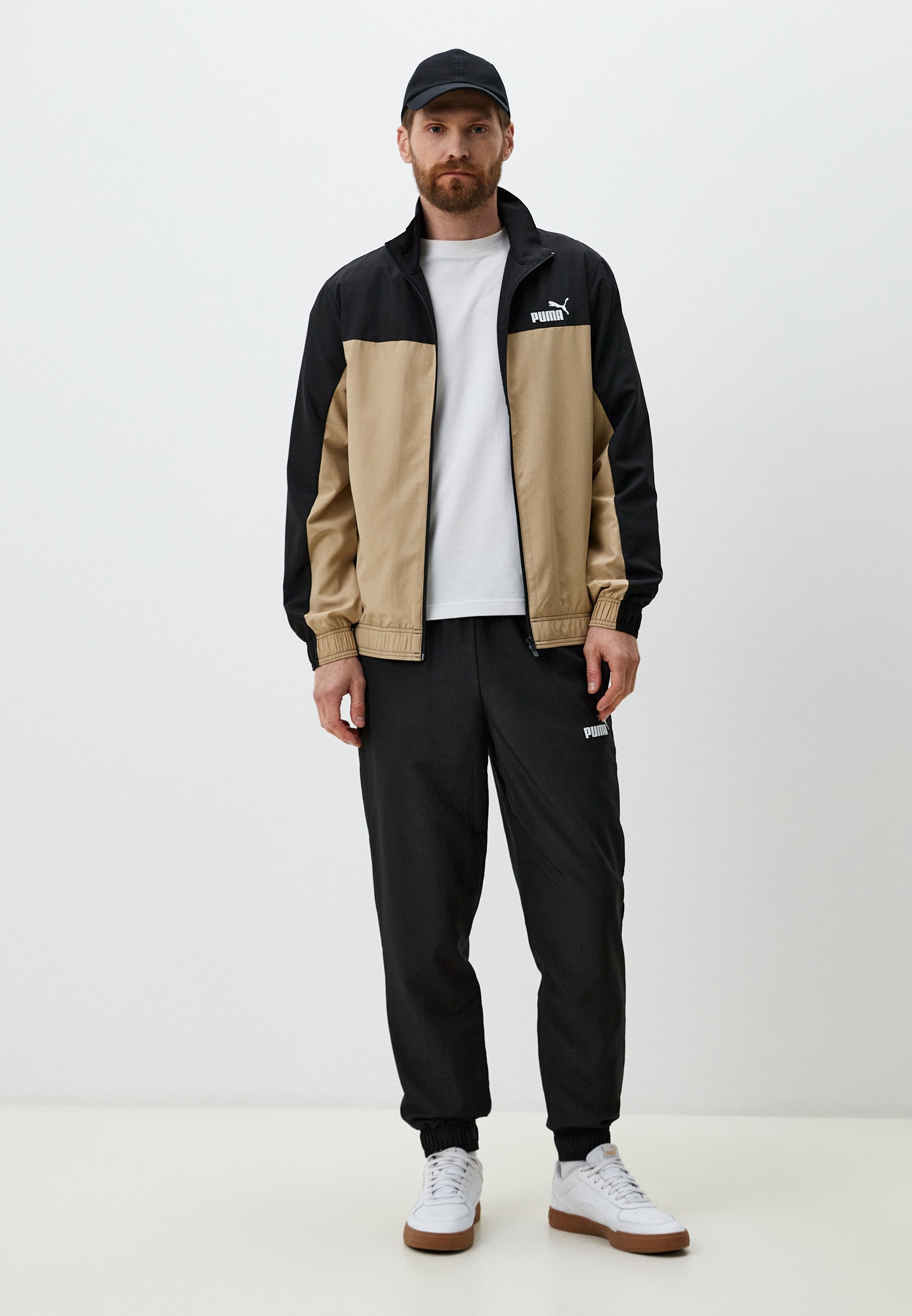 

Костюм мужской PUMA Woven Tracksuit бежевый S, Woven Tracksuit