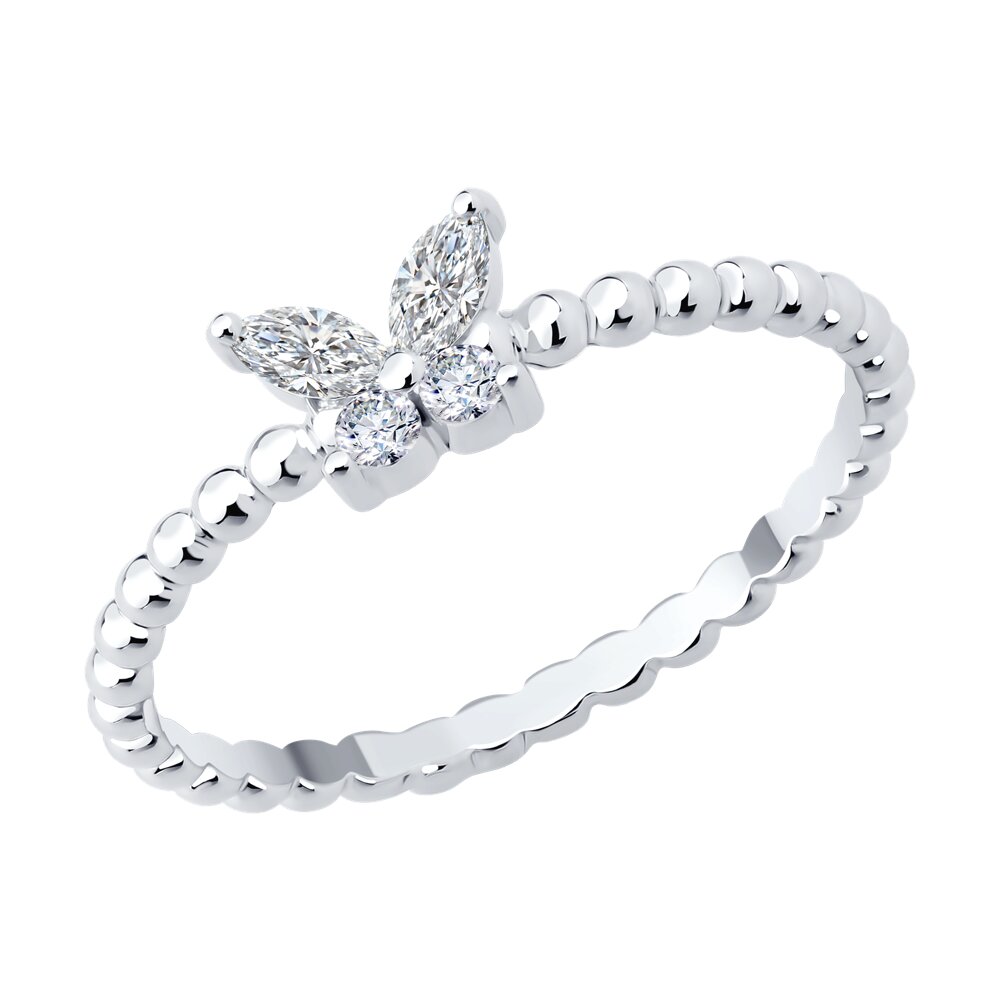 

Кольцо из серебра р. , SOKOLOV 94014276-91, фианит, 94014276-91