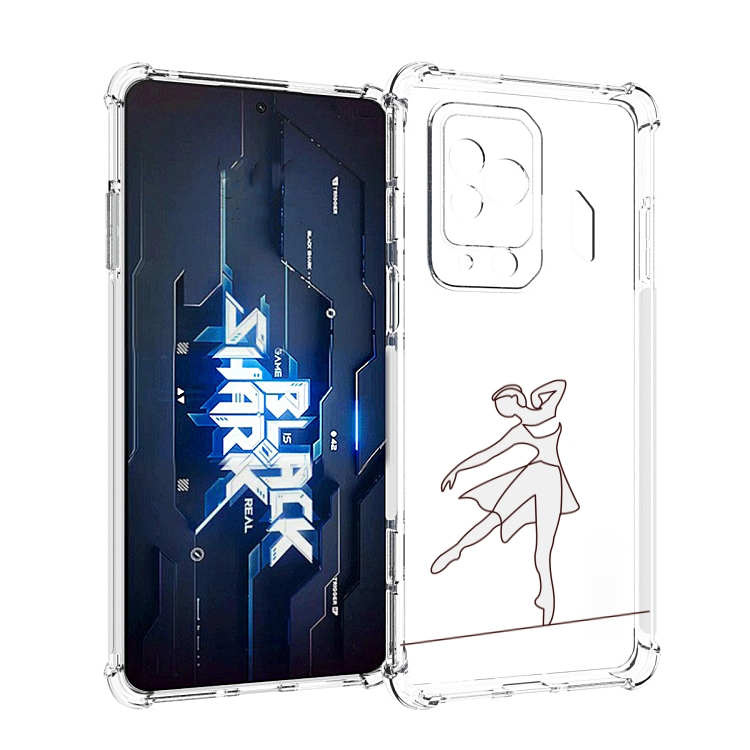 

Чехол MyPads балерина-белая для Xiaomi Black Shark 5 Pro, Прозрачный, Tocco