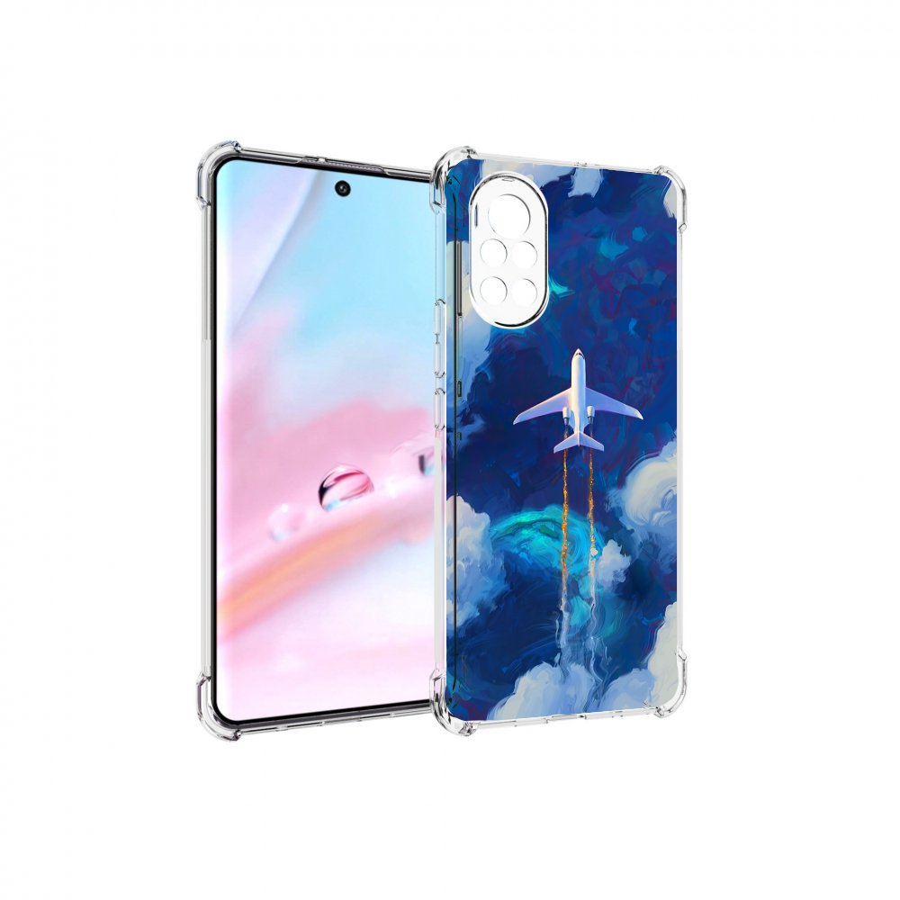 

Чехол MyPads самолет-в-небе-рисунок для Huawei Nova 8 (ANG-LX1), Прозрачный, Tocco
