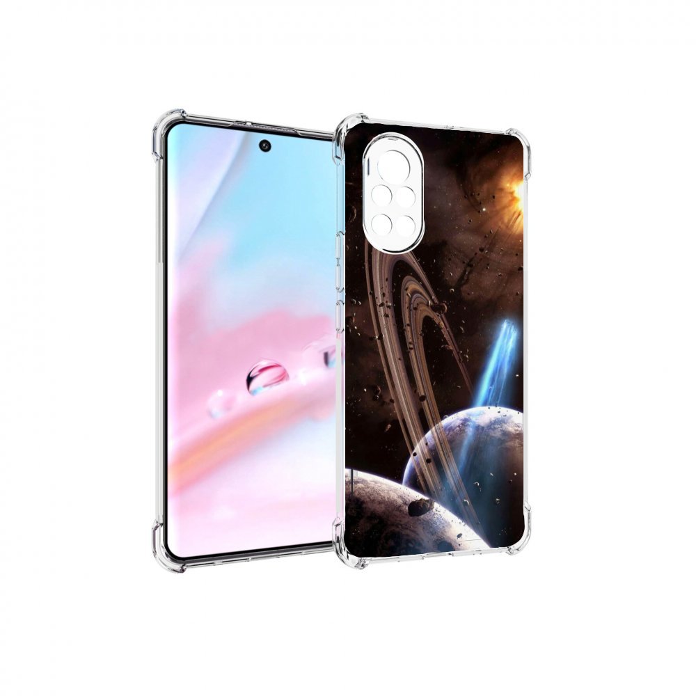 

Чехол MyPads сатурн в космосе для Huawei Nova 8 (ANG-LX1), Прозрачный, Tocco