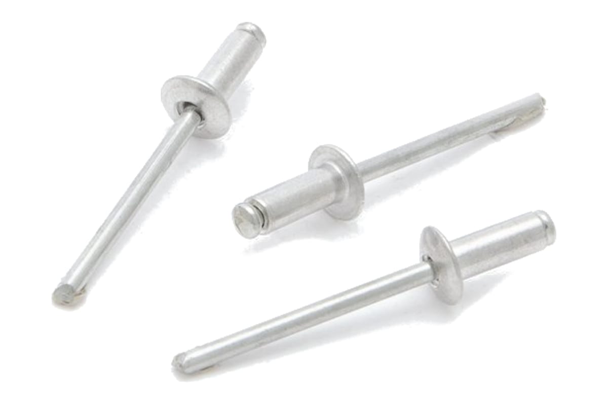 

ДЕЛО ТЕХНИКИ 453516 Заклёпки вытяжные стальные d4,816 мм (50 шт в пакете) 1шт