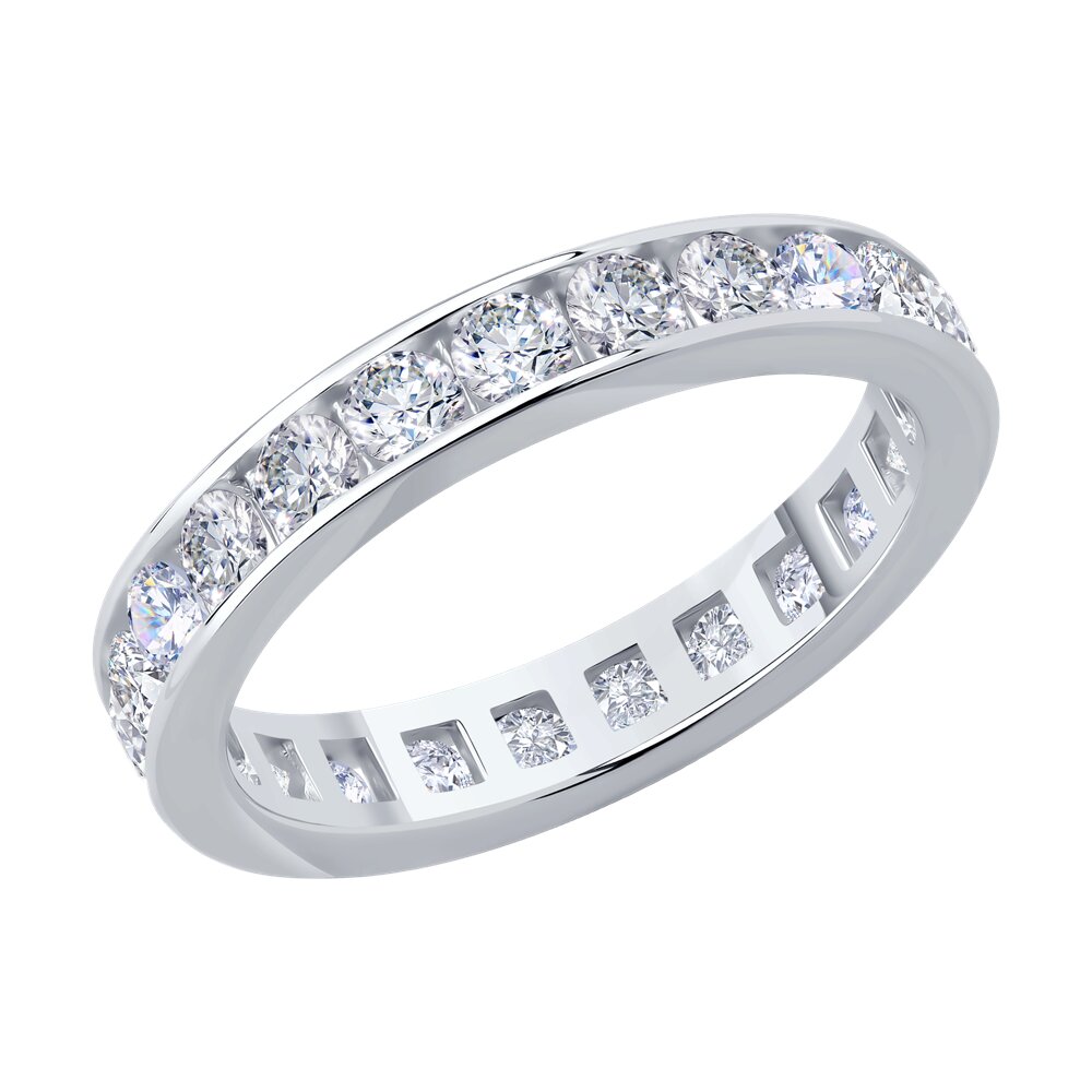 

Кольцо из серебра р. , SOKOLOV 94014278-91, фианит, 94014278-91