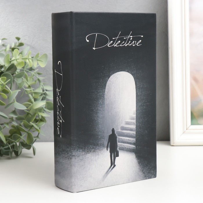 

Сейф-книга дерево кожзам "Детектив. Лестница в арке" 21х13х5 см