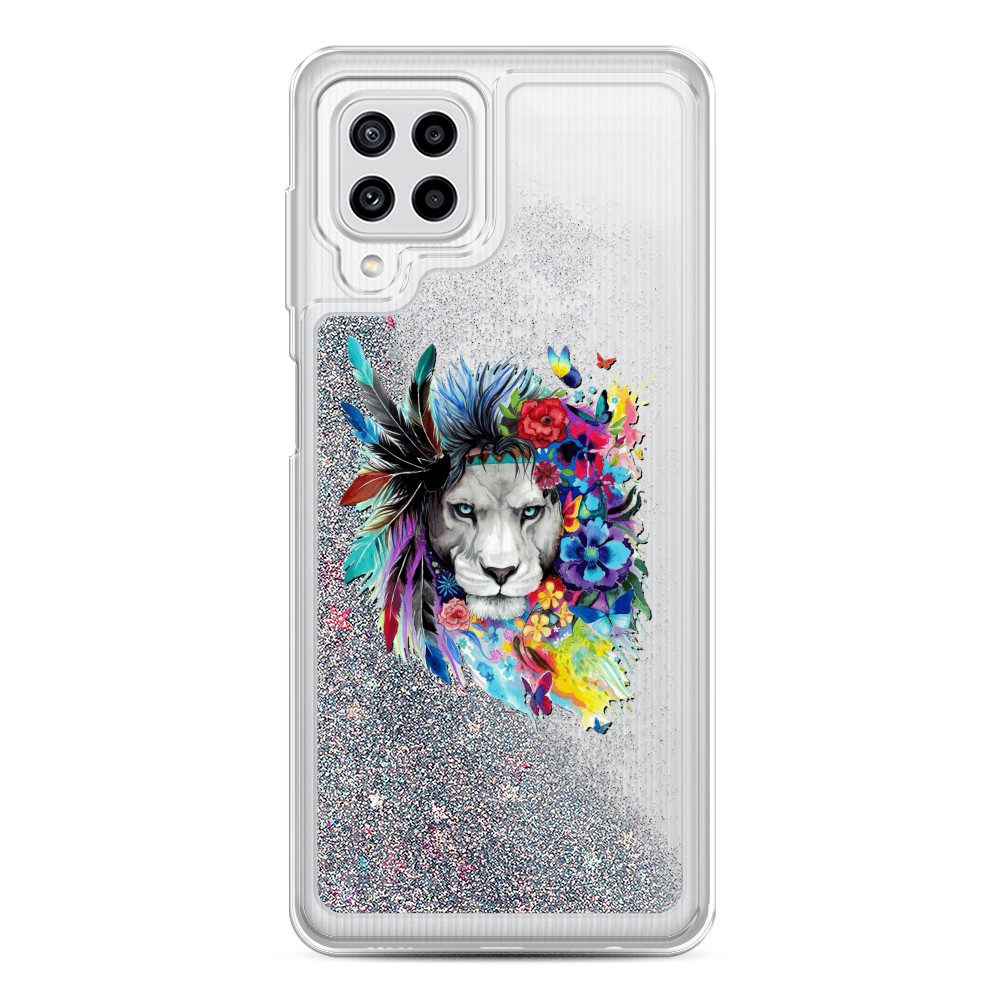 

Чехол Awog на Samsung Galaxy A22/M32/M22 / Самсунг A22/M32/M22 "Гавайский лев", Разноцветный, 2103491-1