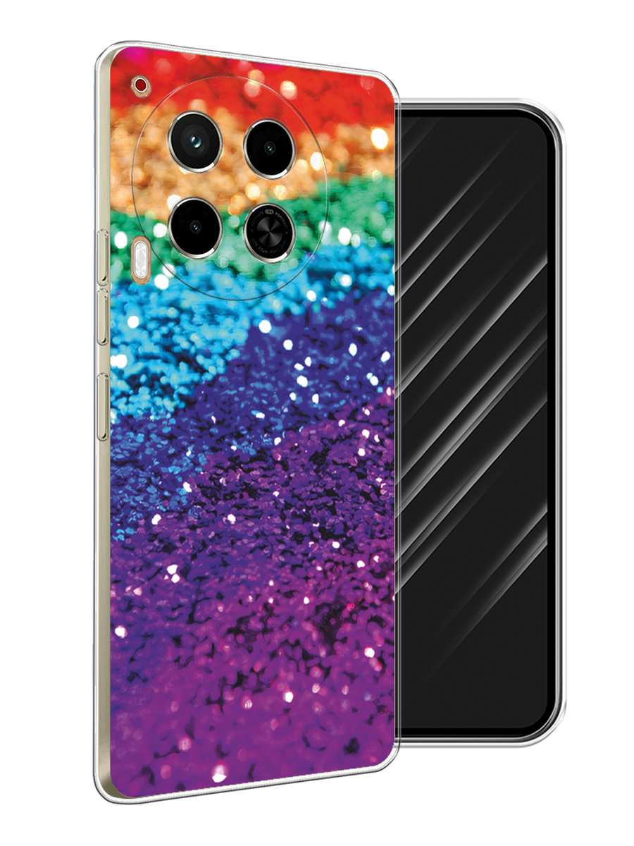 

Чехол Awog на Tecno Camon 30 4G "Блестящая радуга рисунок", Разноцветный, 305650-1