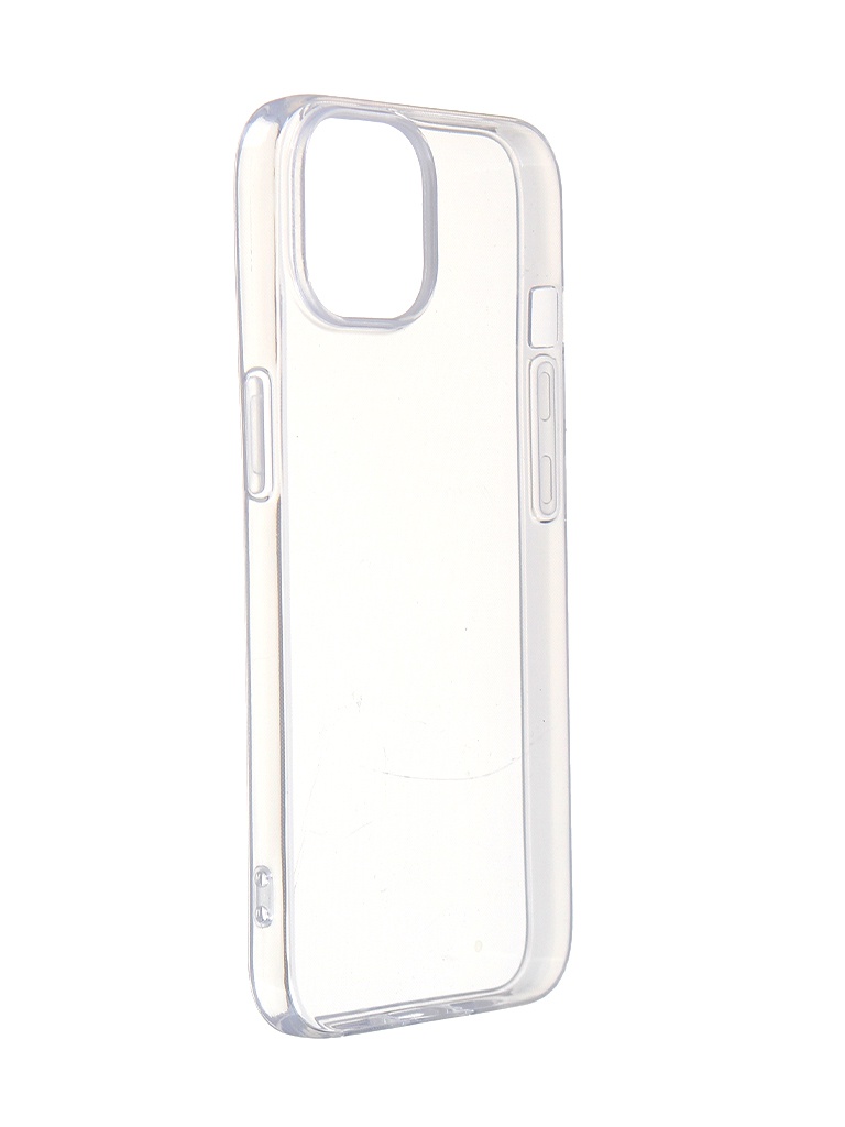 фото Чехол df для apple iphone 14 silicone super slim transparent icase-26 df-group