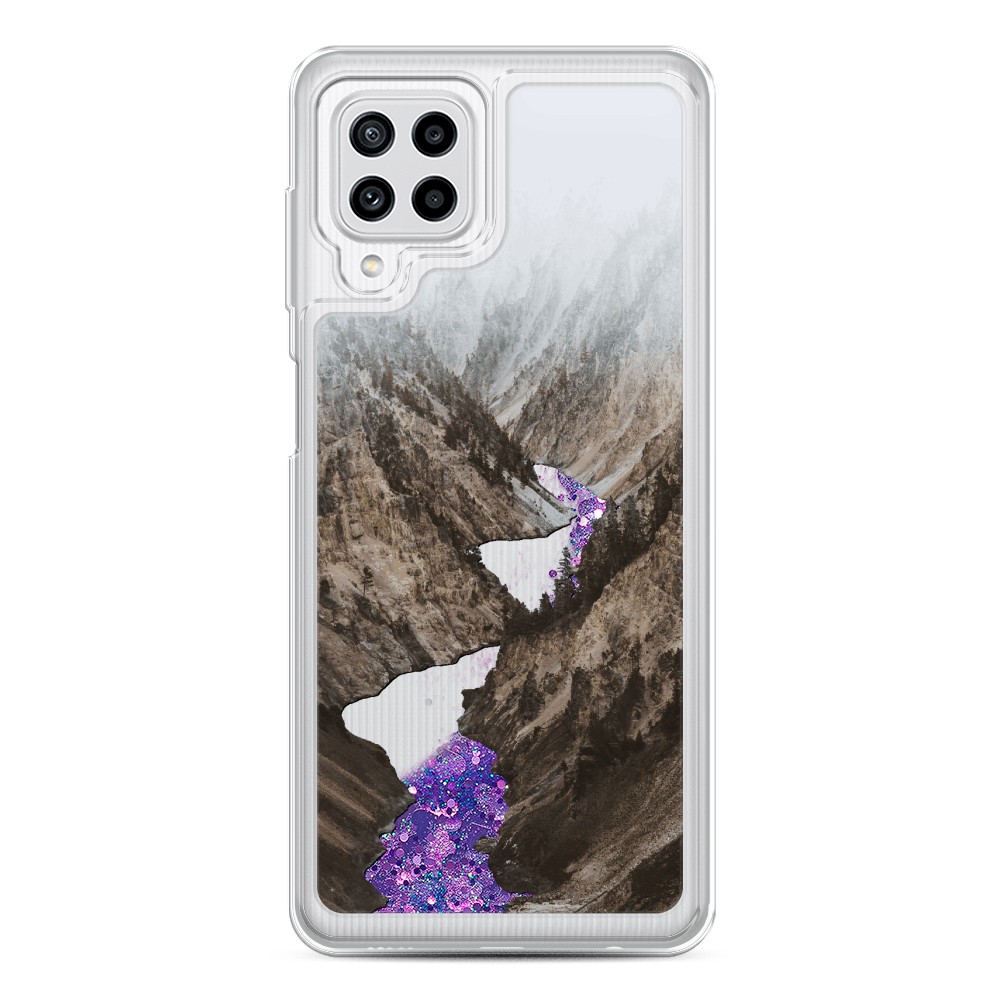 

Чехол Awog на Samsung Galaxy A22/M32/M22 / Самсунг A22/M32/M22 "Горная река", Разноцветный, 2103492-1
