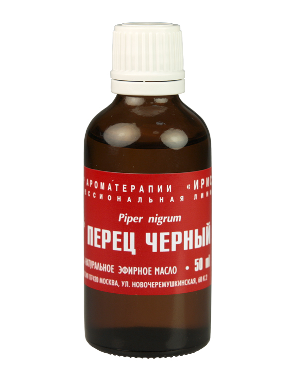 

Эфирное масло перца черного, 50 мл