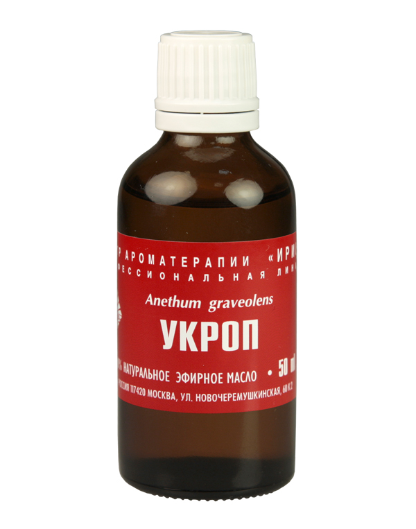 

Эфирное масло укропа семена, 50 мл