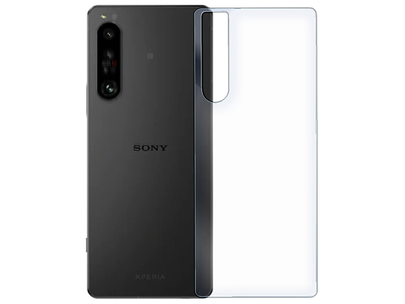 

Гибридное защитное стекло Krutoff для Sony Xperia 1 IV задняя сторона 218522, Sony Xperia 1 IV