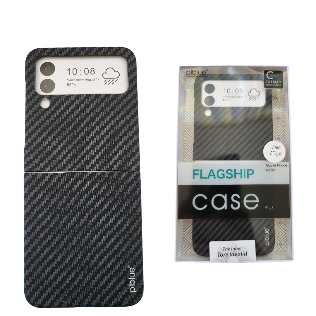 

Чехол карбон для Samsung Galaxy Z Flip 4 черный, 668365000000000