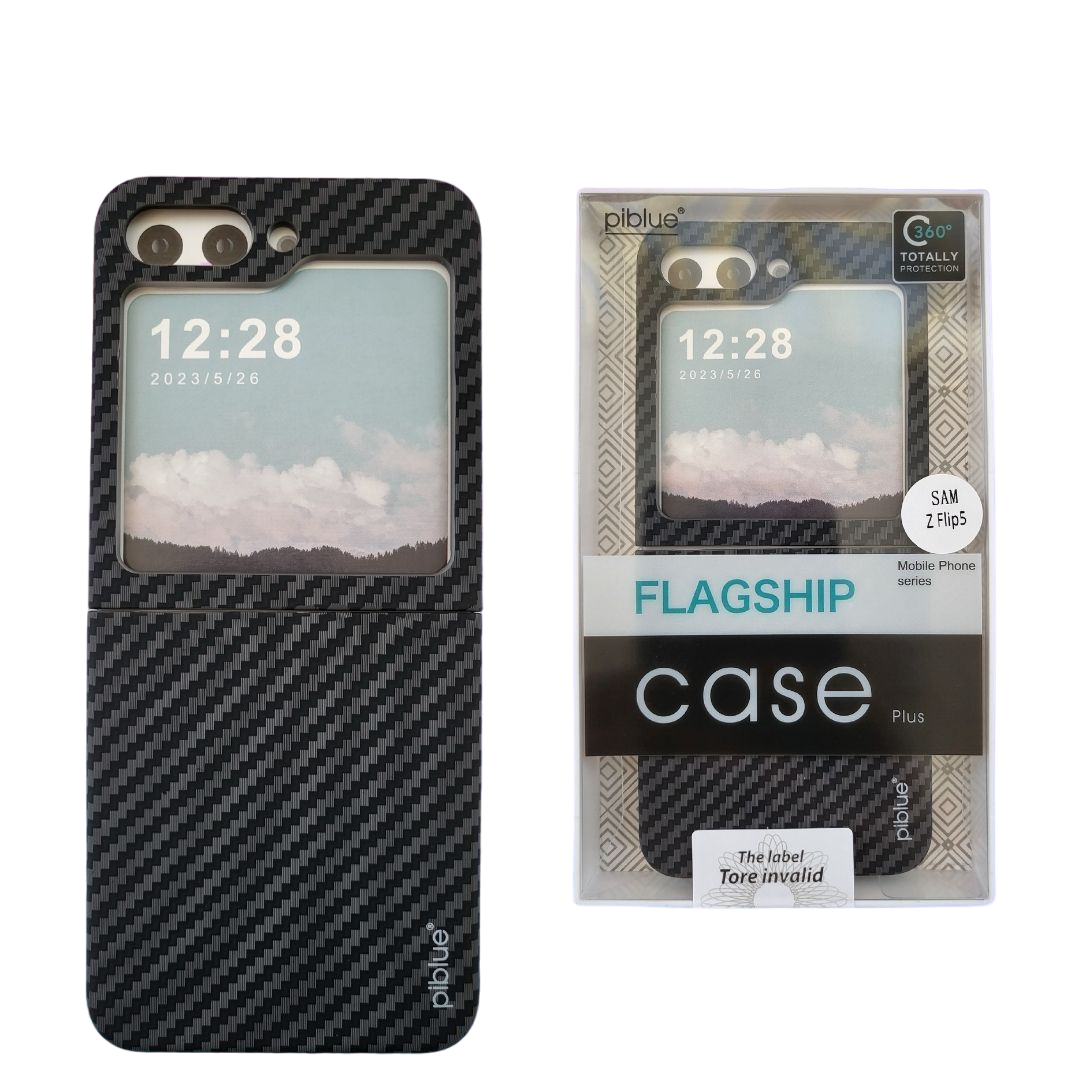 

Чехол Карбон для Samsung Galaxy Z Flip 5 черный, 96775700000000