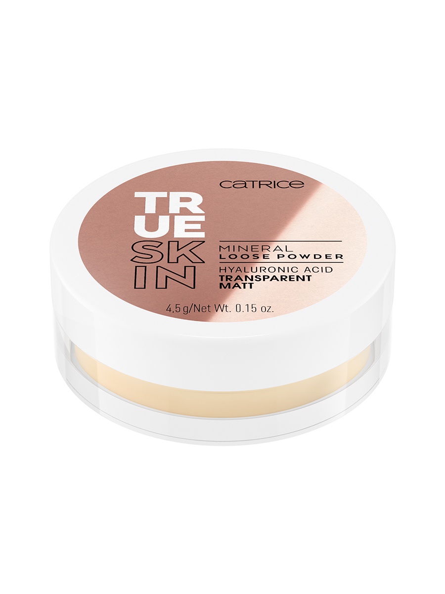 Рассыпчатая пудра CATRICE, True Skin Mineral Loose Powder, 010 Transparent Matt, 4,5 г