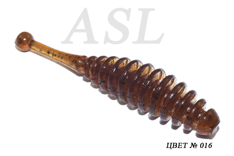 

Силиконовая приманка ASL Бу-Бу цв. 016 L-7 см 7шт/уп, Бу-бу