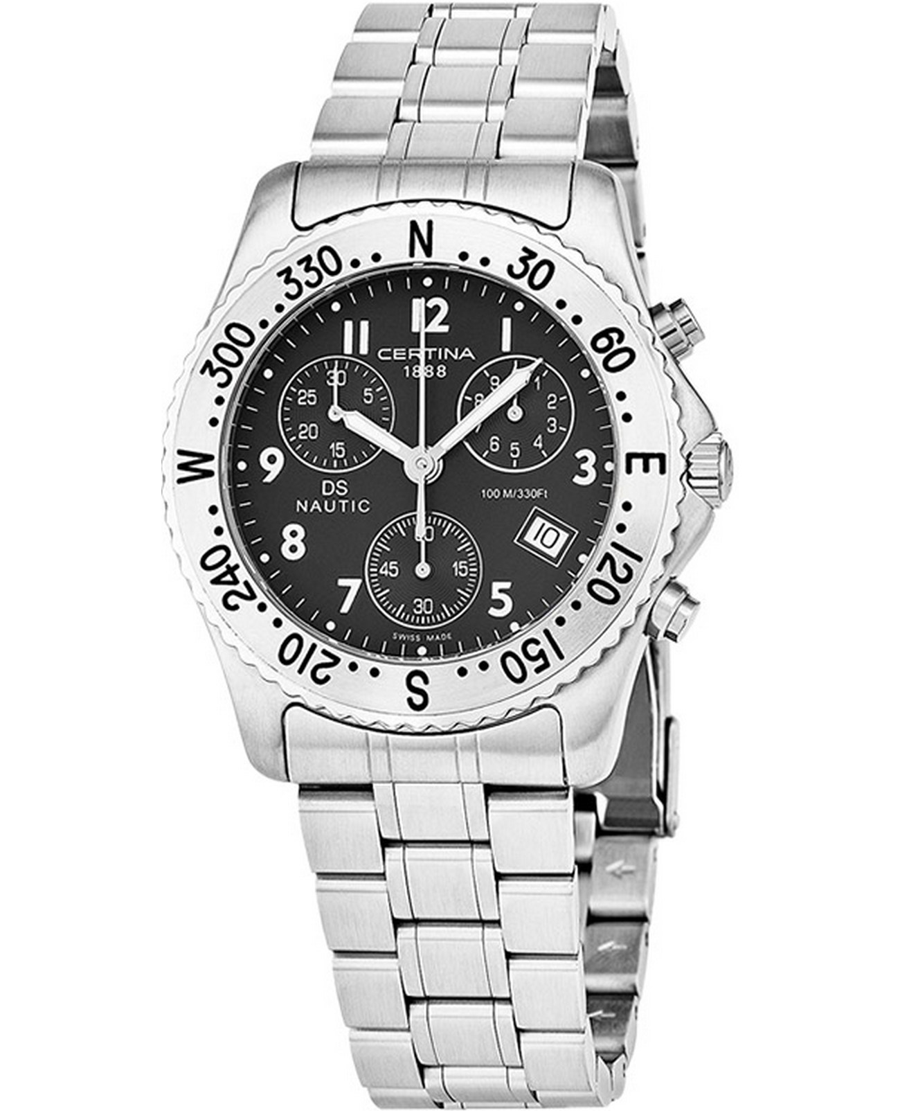 

Наручные часы мужские CERTINA DS Nautic серебристые, DS Nautic