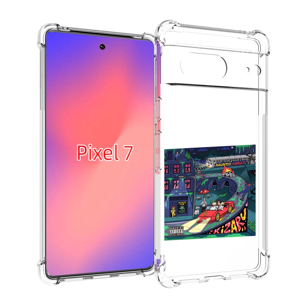 

Чехол Mypads Яд (Альбом Kizaru) Для Google Pixel 7, Прозрачный, Tocco