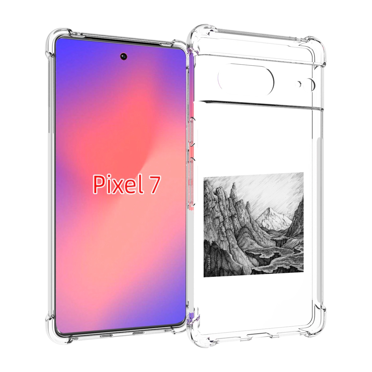 

Чехол Mypads Ямакаса Мияги И Энди Панда Для Google Pixel 7, Прозрачный, Tocco