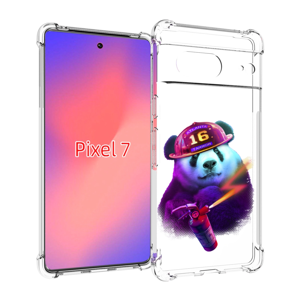 

Чехол Mypads Яркая Панда Детский Для Google Pixel 7, Прозрачный, Tocco