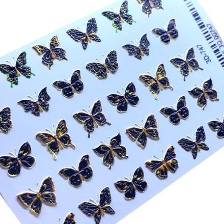 

Набор, Anna Tkacheva, 3D-слайдер №747 «Бабочки», 2 шт., Разноцветный