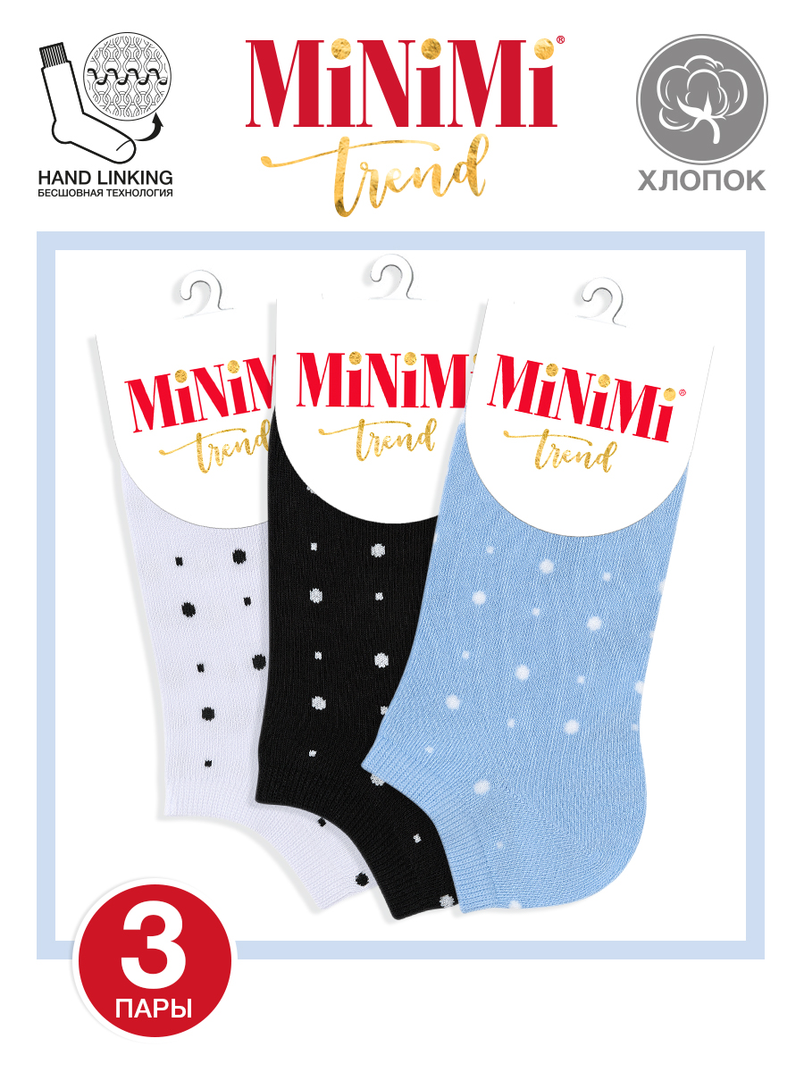 

Комплект носков женских Minimi SNL-514519 разноцветных 39-41, Разноцветный, SNL-514519