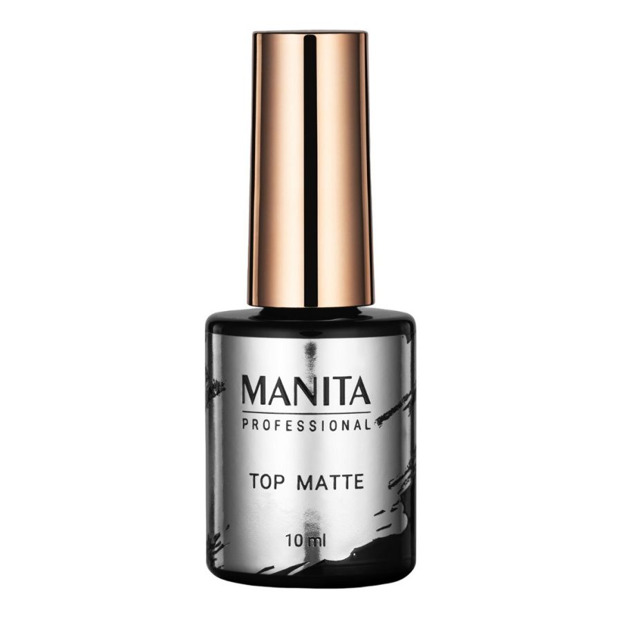 

Матовый топ для гель-лака Manita Professional без липкого слоя Matte 10 мл, kr-21842