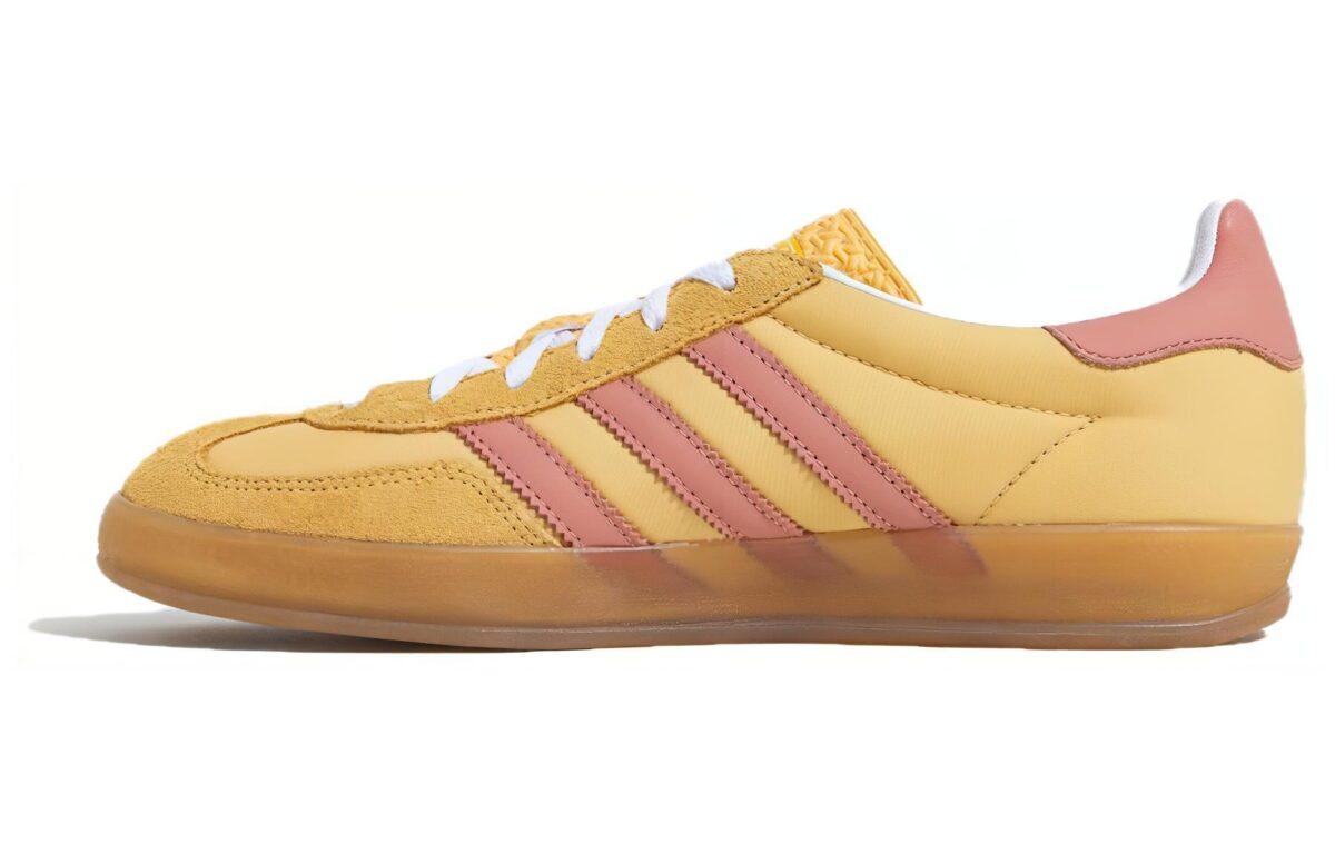 

Кеды унисекс Adidas Gazelle Indoor желтые 39 EU, Желтый, Gazelle Indoor