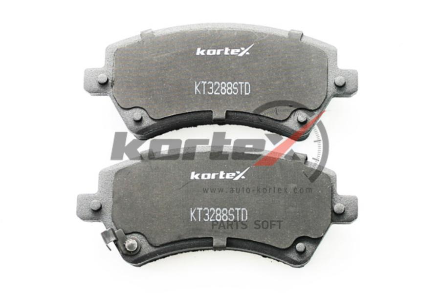 

Колодки Торм. Toyota Corolla (E12) 02-07 Перед.К-Т KORTEX KT3288STD