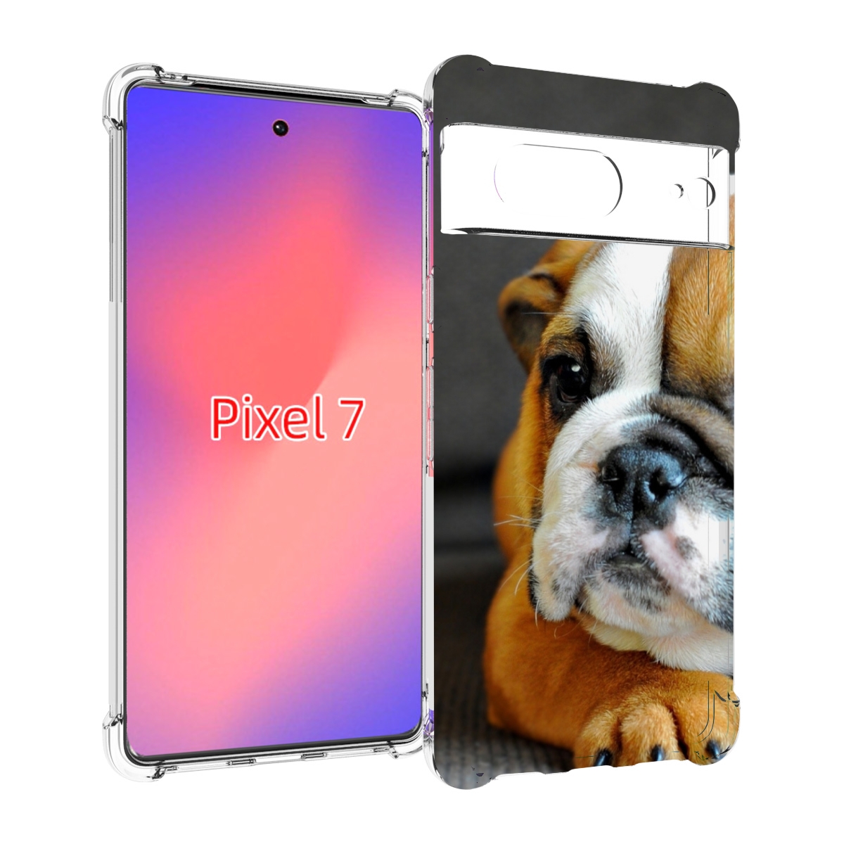 

Чехол Mypads АнглииСкии Бульдор Для Google Pixel 7, Прозрачный, Tocco
