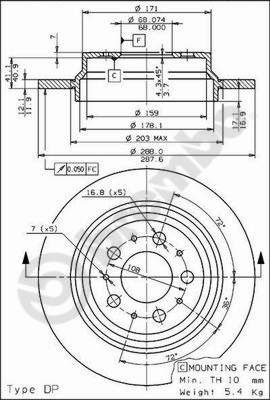 

Диск тормозной Max | зад | brembo 08776575, Диск тормозной Max | зад | brembo 08776575 brembo 08776575