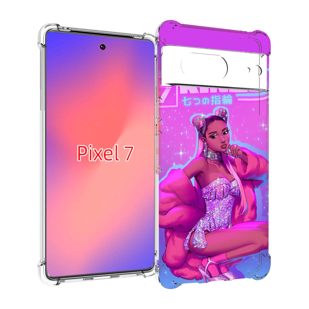 

Чехол Mypads Ариана-Гранде Для Google Pixel 7, Прозрачный, Tocco