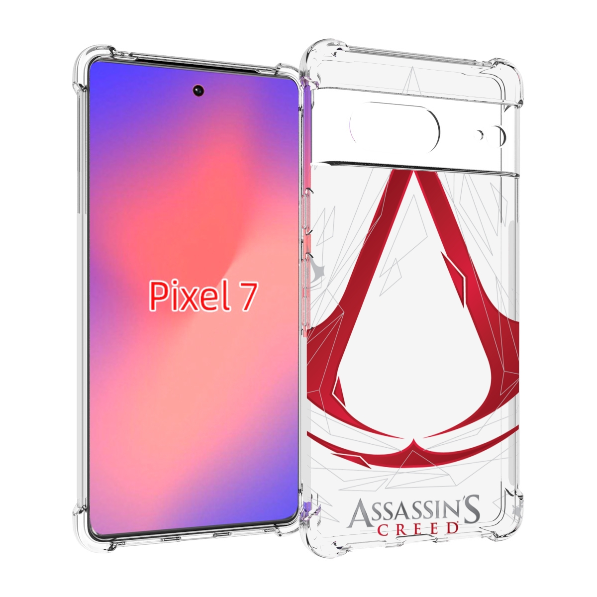 

Чехол Mypads Ассасин-Крид-Знак Для Google Pixel 7, Прозрачный, Tocco