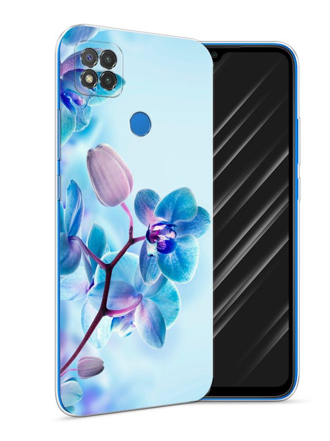 

Чехол Awog на Xiaomi Redmi 9C "Голубая орхидея", Разноцветный, 39050-8