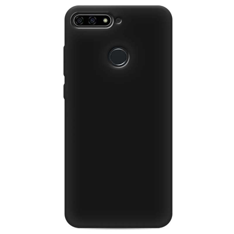 

Чехол силиконовый для Honor 7C Pro/Nova 2 Lite/Y7 Prime 2018/Y7-2018, good quality, черный