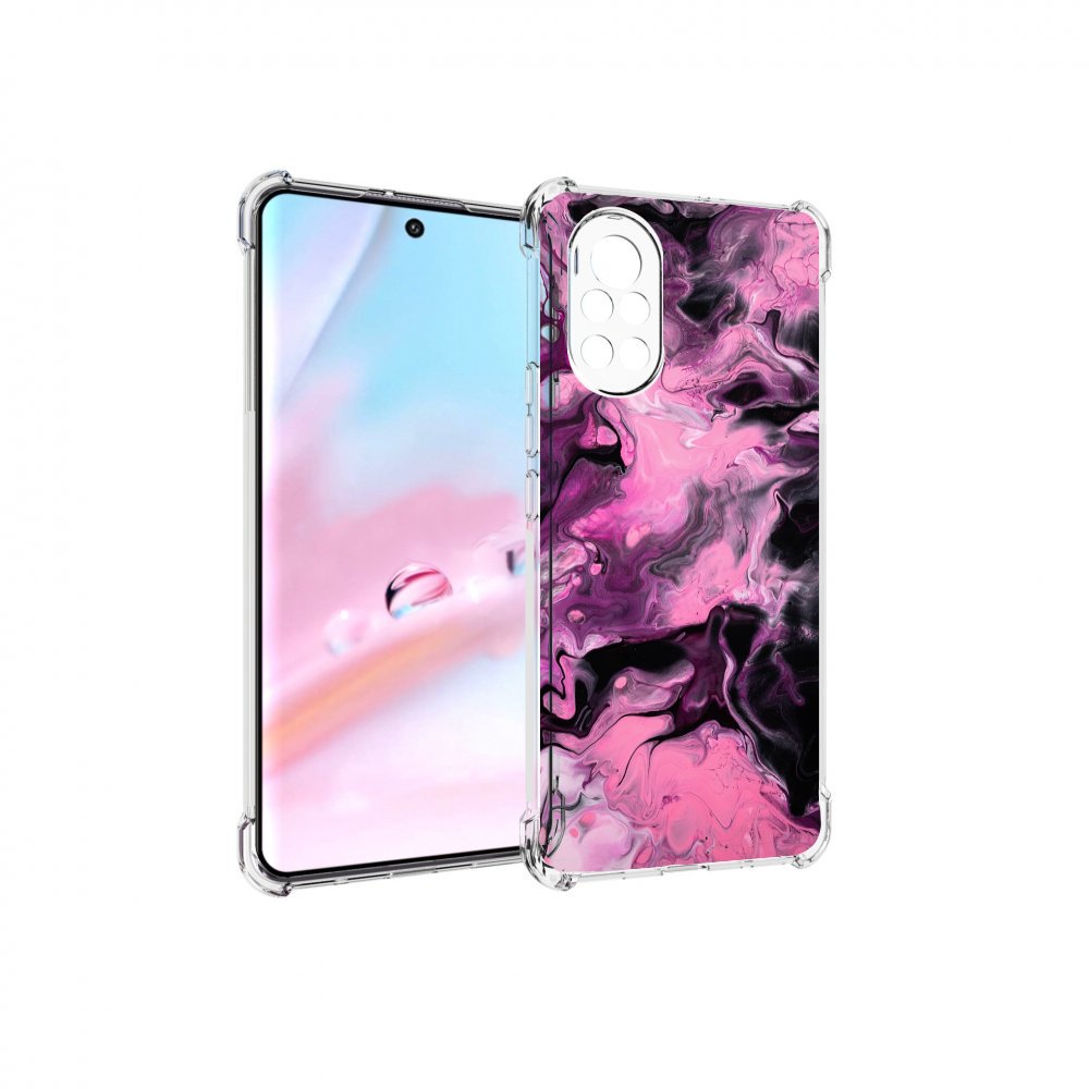 

Чехол MyPads смешивание-фиолетового для Huawei Nova 8 (ANG-LX1), Прозрачный, Tocco