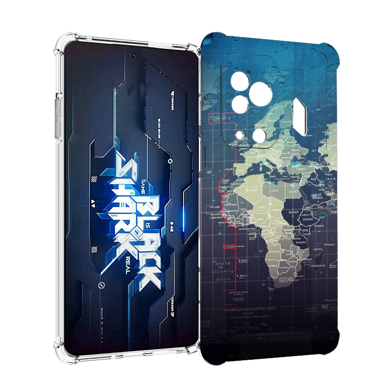 

Чехол MyPads бункер-анклава для Xiaomi Black Shark 5 Pro, Прозрачный, Tocco