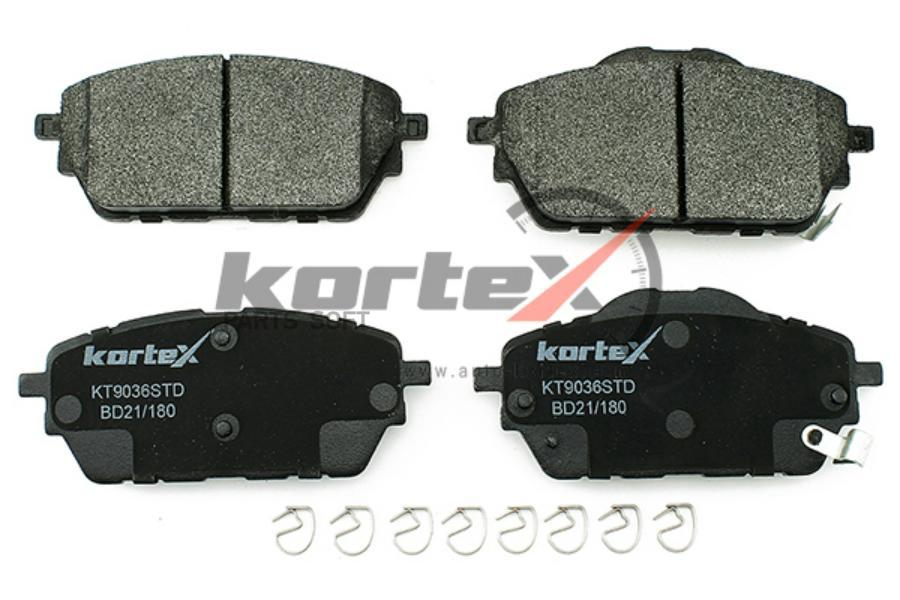 

Колодки Торм. Great Wall Haval H2 Перед.К-Т Kt9036std KORTEX арт. KT9036STD