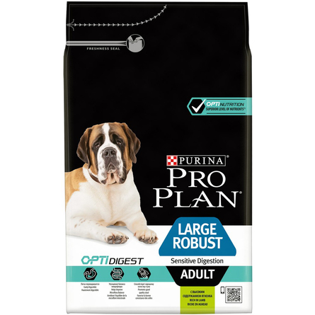 

Сухой корм для взрослых собак крупных пород Pro Plan Optidigest ягненок, 3 кг