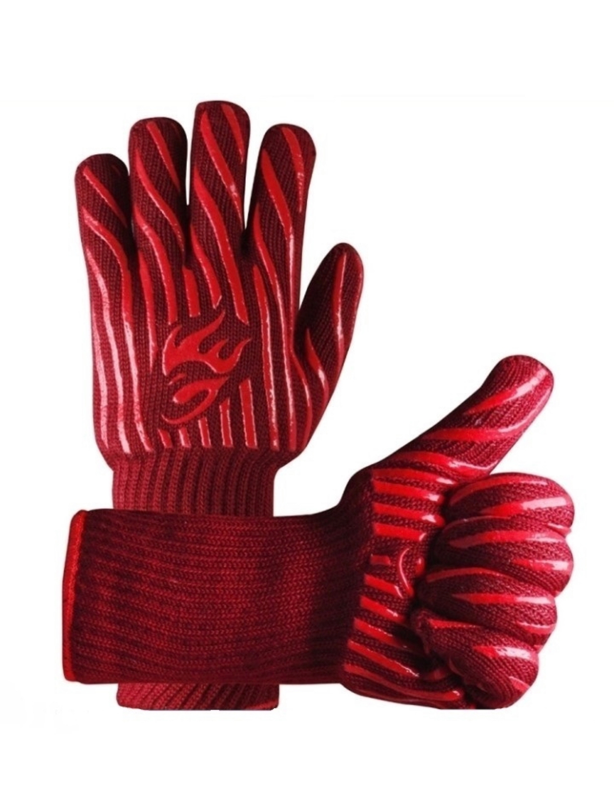 Перчатки термостойкие Grill City GC-16  красные универсальные