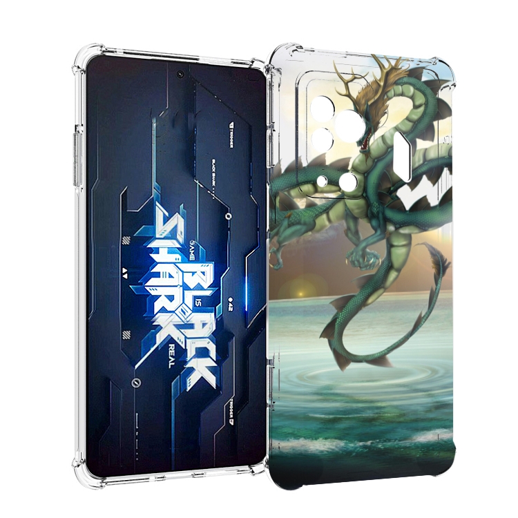 

Чехол MyPads водяной-дракон для Xiaomi Black Shark 5 Pro, Прозрачный, Tocco