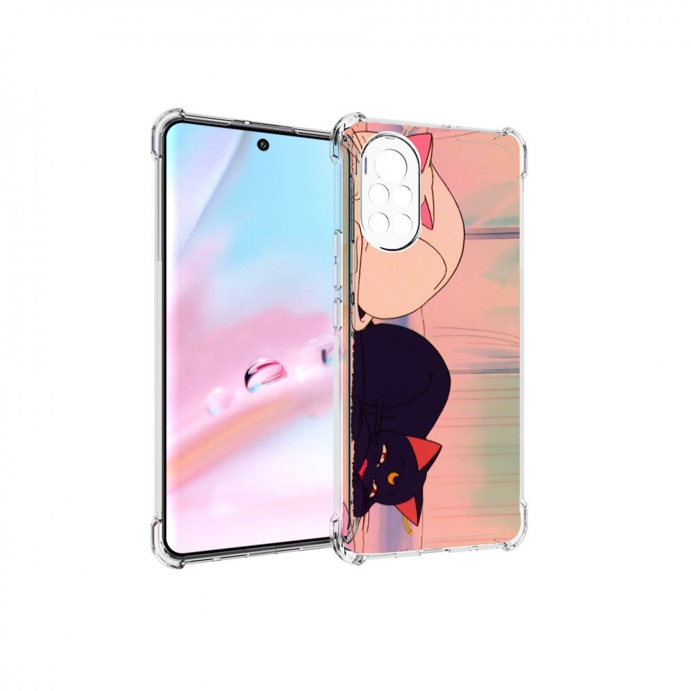 

Чехол MyPads спящие коты для Huawei Nova 8 (ANG-LX1), Прозрачный, Tocco