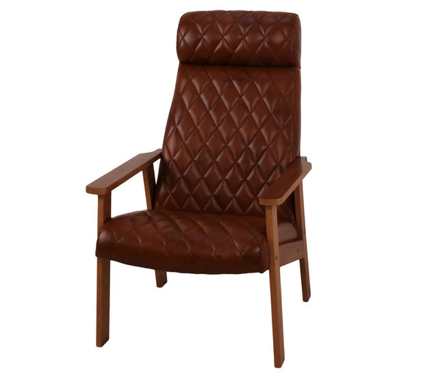 фото Кресло фабрика стильной мебели вилора fsm00001/2, коричневый/орех