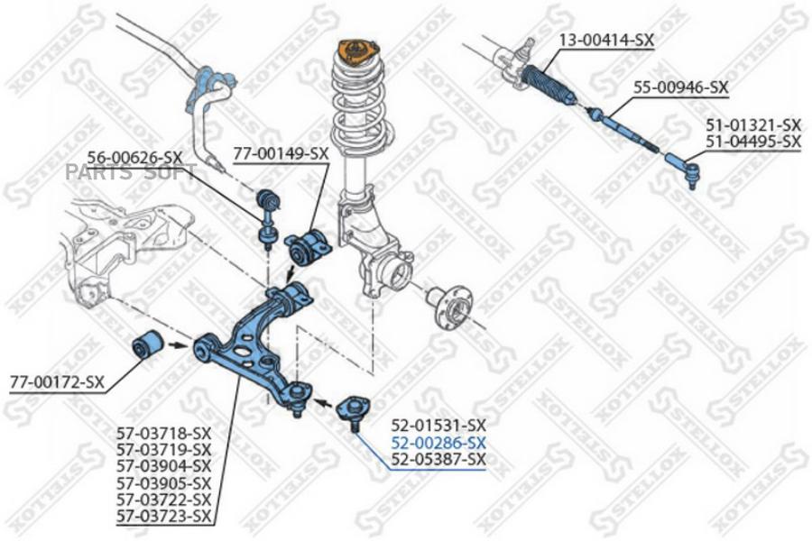 

52-00286-sx_опора шаровая except 1800kg fiat ducato, peugeot boxer 01>